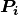 \boldsymbol{P_i}