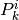 P^i_k