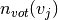 n_{vot}(v_j)